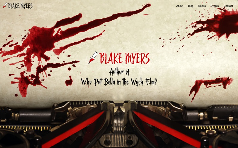 Home page of blakemyers.ink