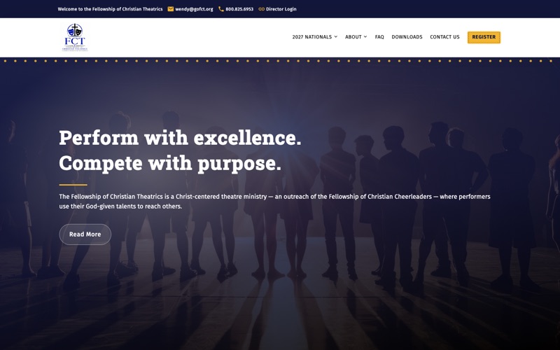 Home page of gofct.org